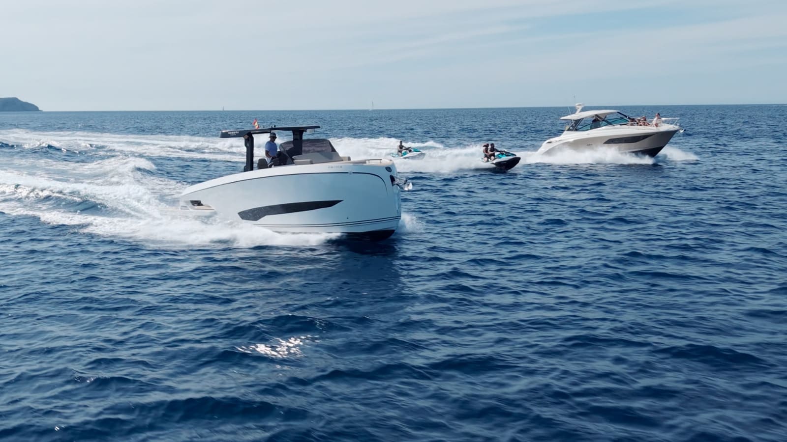 Kumbra 34 y Kumbra 36 navegando